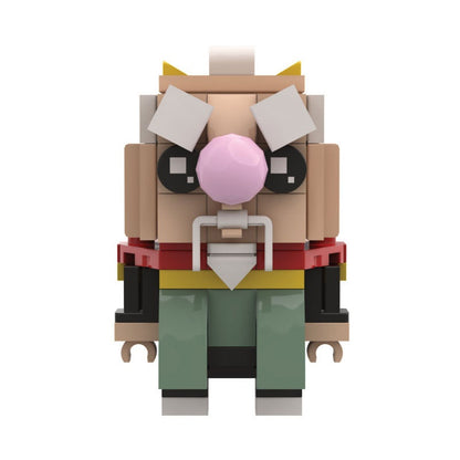 Anime Ninja Hero BrickHeadz Building Kit | LEGO-Compatible MOC - 10
