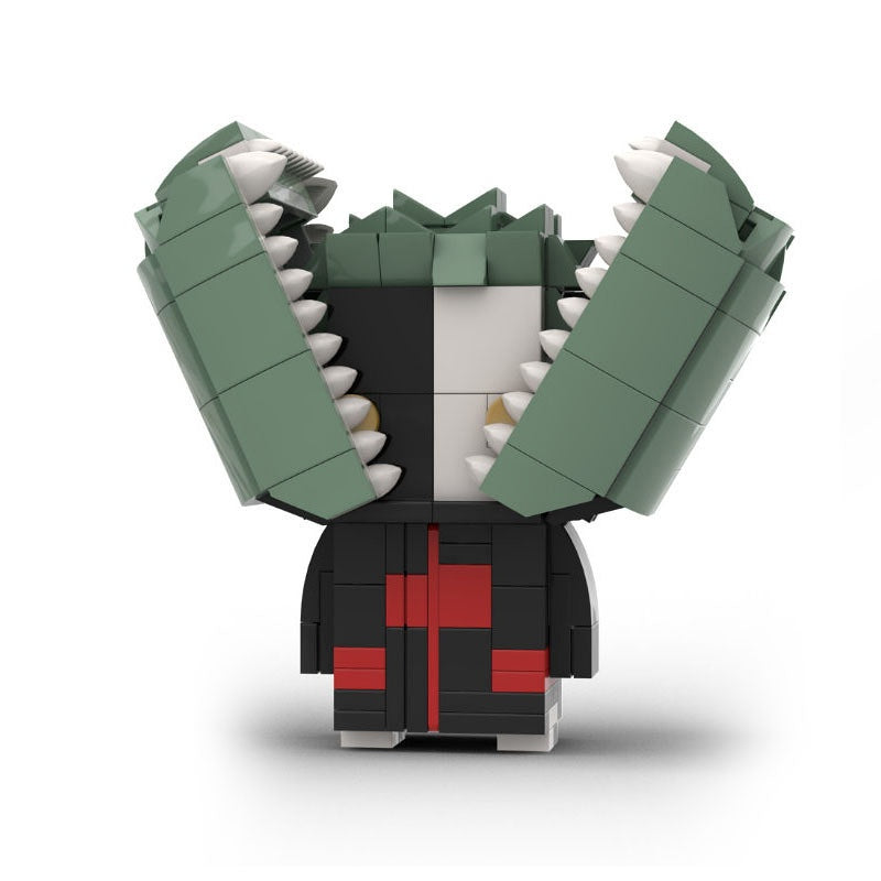 Anime Ninja Hero BrickHeadz Building Kit | LEGO-Compatible MOC - 13