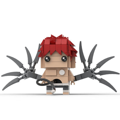Anime Ninja Hero BrickHeadz Building Kit | LEGO-Compatible MOC - 19