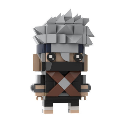 Anime Ninja Hero BrickHeadz Building Kit | LEGO-Compatible MOC - 19