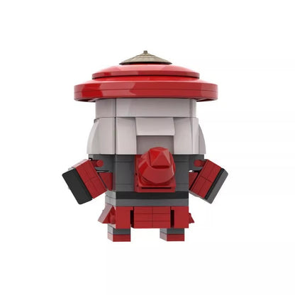 Anime Ninja Hero BrickHeadz Building Kit | LEGO-Compatible MOC - 1