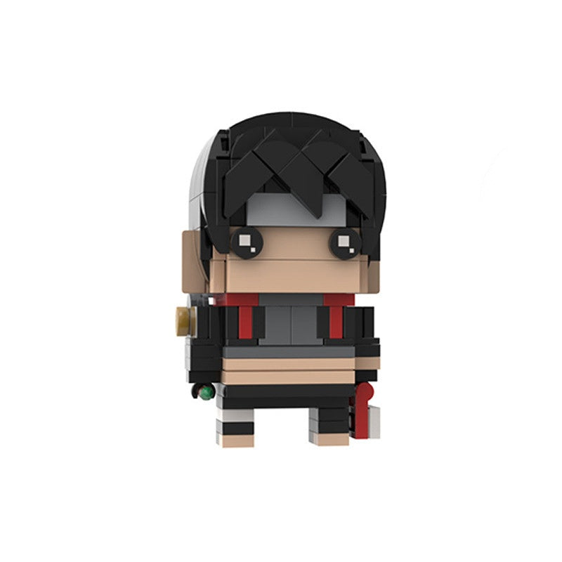 Anime Ninja Hero BrickHeadz Building Kit | LEGO-Compatible MOC - 25