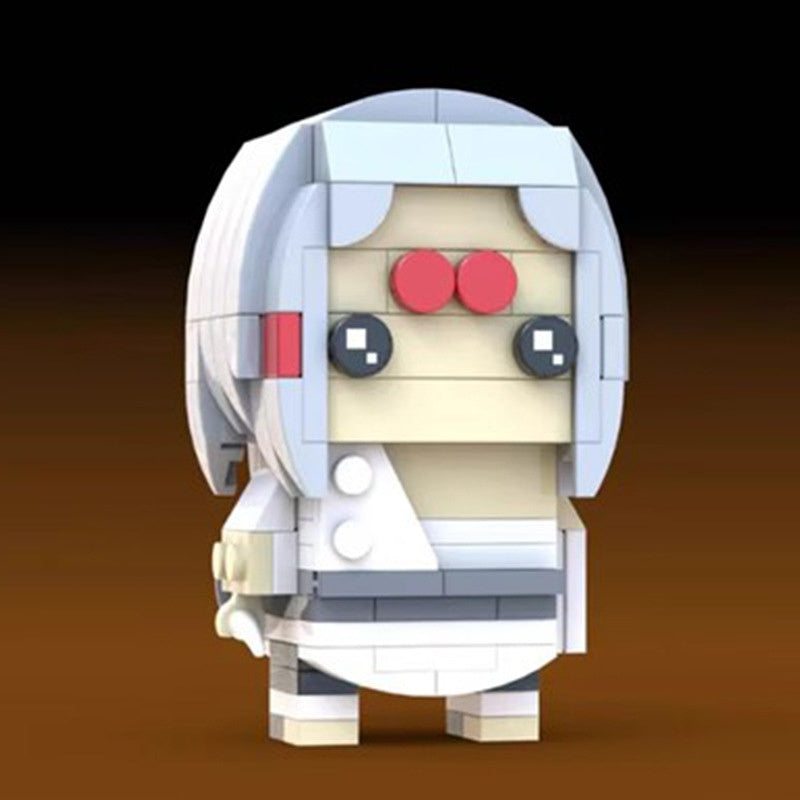 Anime Ninja Hero BrickHeadz Building Kit | LEGO-Compatible MOC - 27