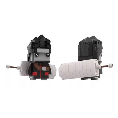 Anime Ninja Hero BrickHeadz Building Kit | LEGO-Compatible MOC - 28