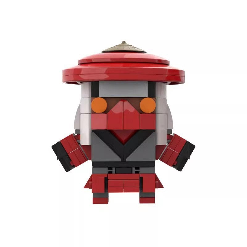 Anime Ninja Hero BrickHeadz Building Kit | LEGO-Compatible MOC - 2