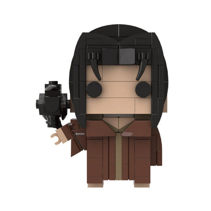 Anime Ninja Hero BrickHeadz Building Kit | LEGO-Compatible MOC - 42