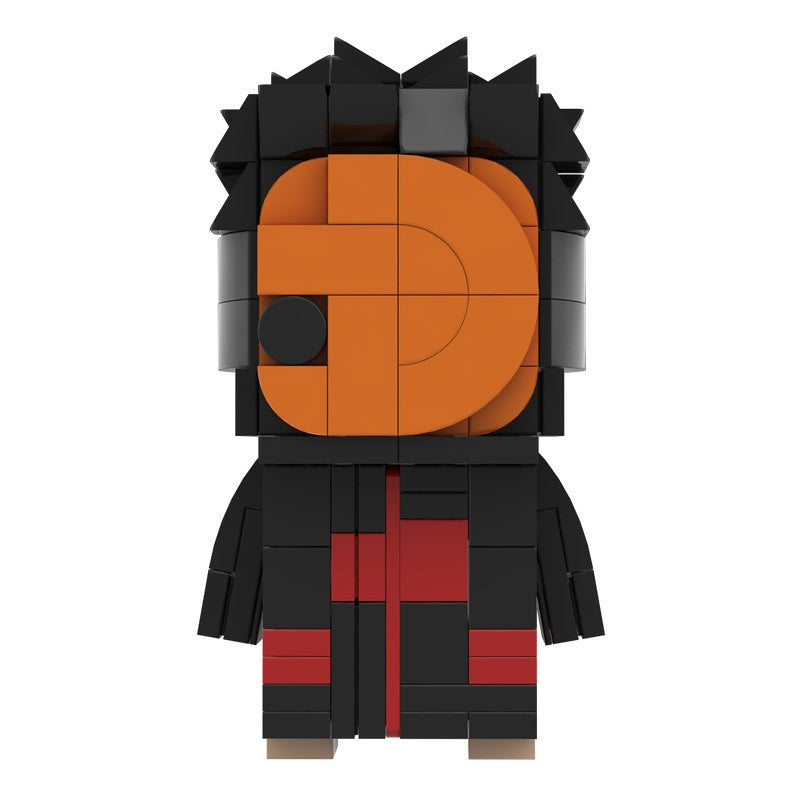 Anime Ninja Hero BrickHeadz Building Kit | LEGO-Compatible MOC - 5