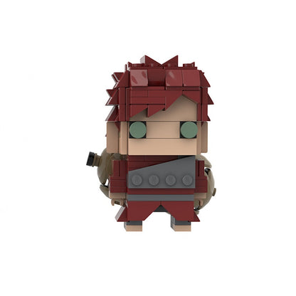 Anime Ninja Hero BrickHeadz Building Kit | LEGO-Compatible MOC - 5