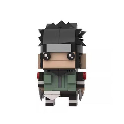 Anime Ninja Hero BrickHeadz Building Kit | LEGO-Compatible MOC - 5
