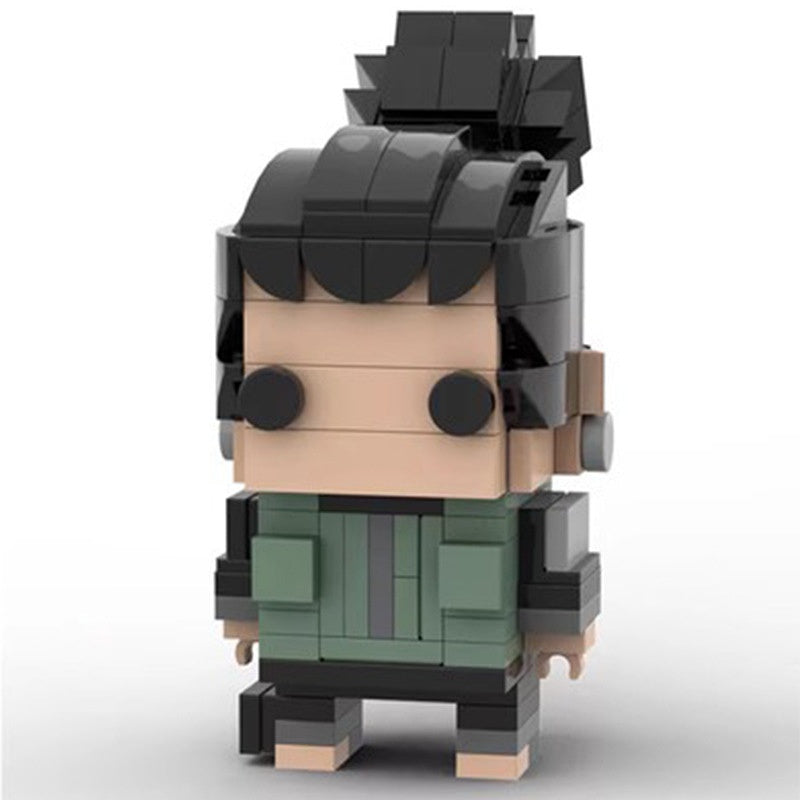 Anime Ninja Hero BrickHeadz Building Kit | LEGO-Compatible MOC - 7