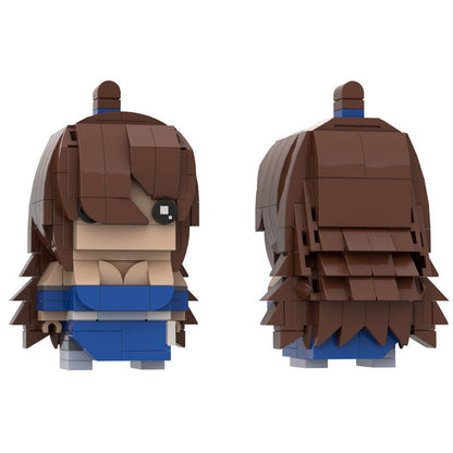 Anime Ninja Hero BrickHeadz Building Kit | LEGO-Compatible MOC - 7