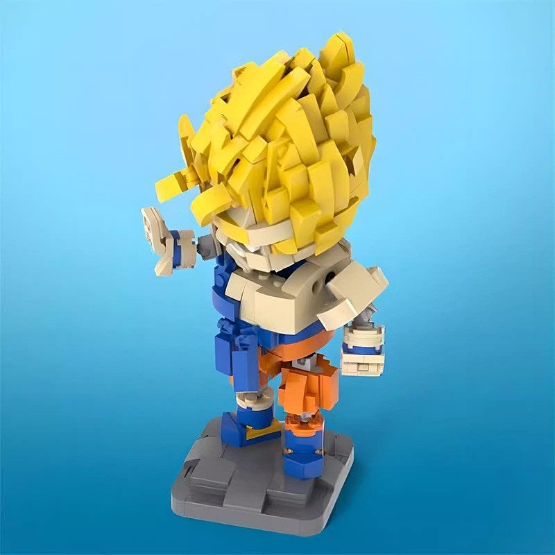 Anime Super Energy Warrior Transforming Hero Building Kit | LEGO-Compatible MOC - 3