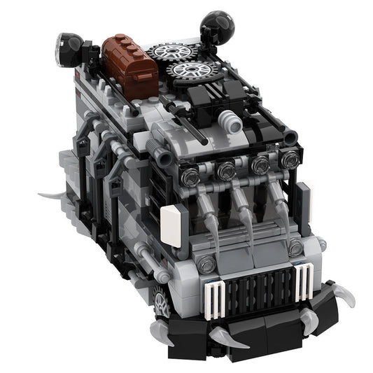 Anti Zombie Van Building Kit | LEGO Compatible MOC - 1