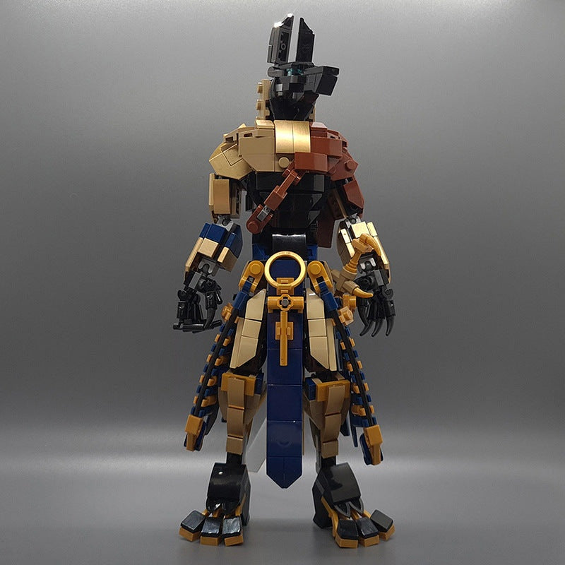 Anubis ALT MOC Fantasy Character Figure Building Kit - 3