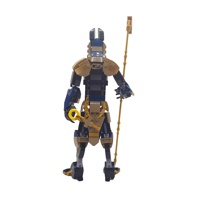 Anubis Building Kit | Lord of the Underworld | LEGO-Compatible MOC - 3