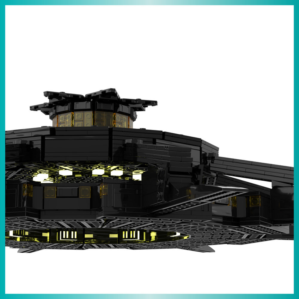 anubis' mothership building set | stargate | moc-126228 - 2