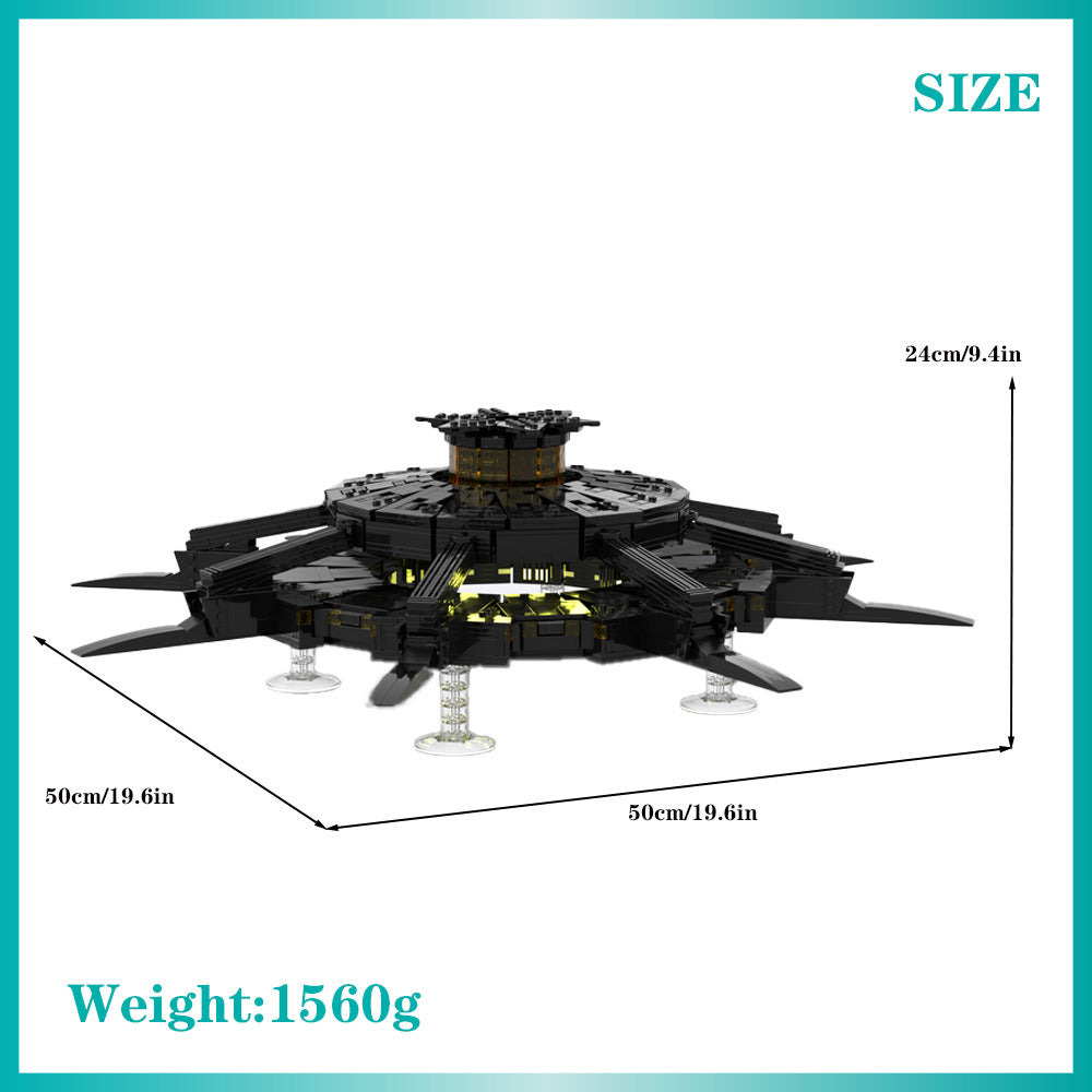 anubis' mothership building set | stargate | moc-126228 - 5