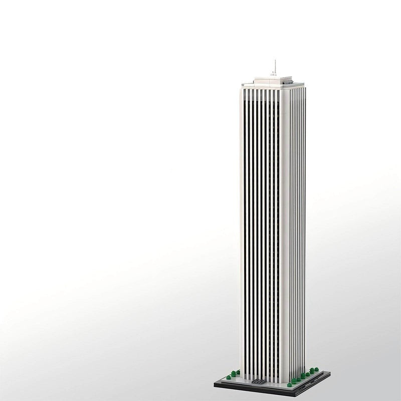 Aon Center LA Skyscraper Building Kit | LEGO-Compatible MOC - 1