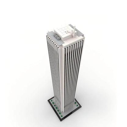 Aon Center LA Skyscraper MOC Building Kit | Micro Urban Skyline Model - 6