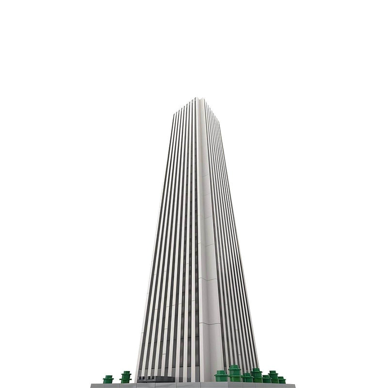 Aon Center LA Skyscraper MOC Building Kit | Micro Urban Skyline Model - 7
