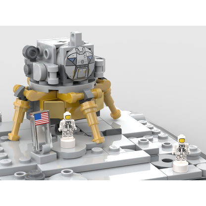 Apollo 11 Tranquility Base Lunar Mission MOC Building Kit - 2