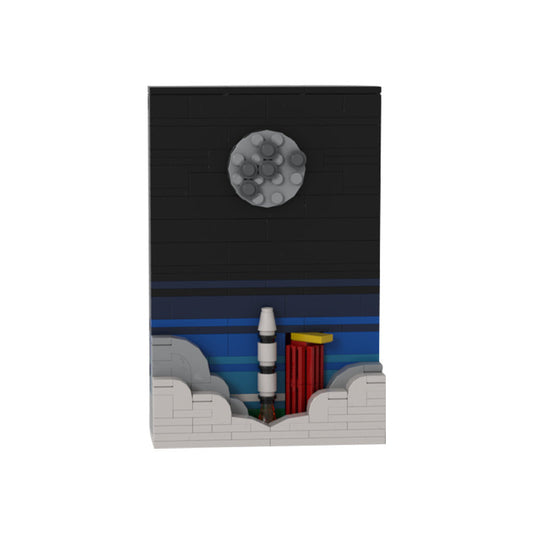 Apollo Ascension Building Kit | LEGO-Compatible MOC - 1