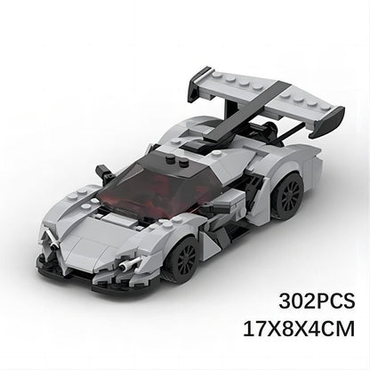 Apollo-Inspired Emotion Hypercar MOC Building Kit - 7