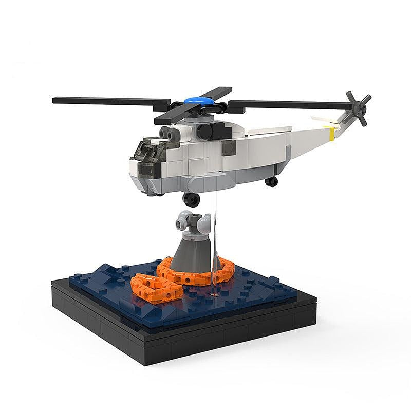 Apollo Recovery Mission MOC Building Kit | Lunar Space Exploration Model - 1