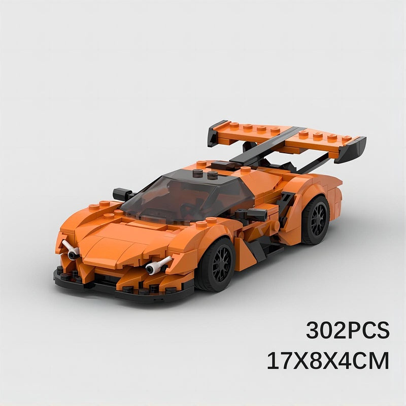 Apollo-Style Intense Emotion Hypercar Building Kit | LEGO-Compatible MOC - 6