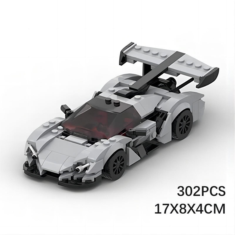 Apollo-Style Intense Emotion Hypercar Building Kit | LEGO-Compatible MOC - 7