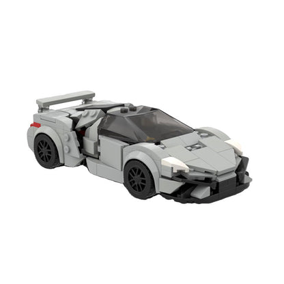Arabian Luxury Hypercar Building Kit | Compatible MOC - 2