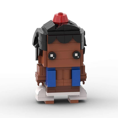 Arabian Nights Lamp Hero BrickHeadz Building Kit | LEGO-Compatible MOC - 2