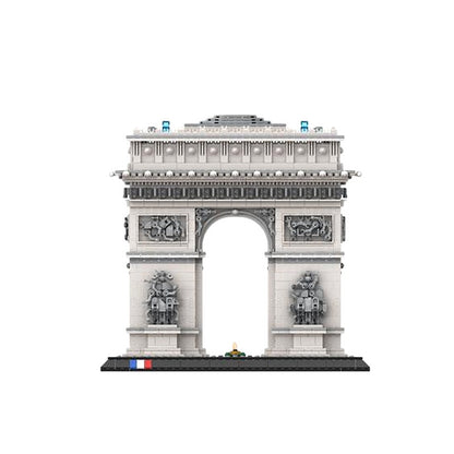 Arc De Triomphe MOC Historic Landmark Architecture Building Kit - 3