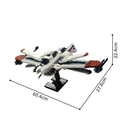 ARC Heavy Clone Starfighter Building Kit | LEGO-Compatible MOC - 5