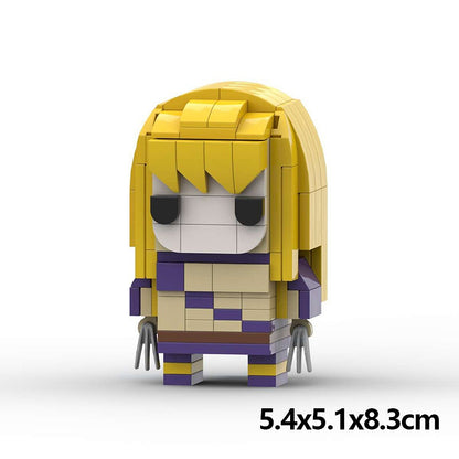 Arcade Fighting Game Brickheadz Building Kit | LEGO-Compatible MOC - 2