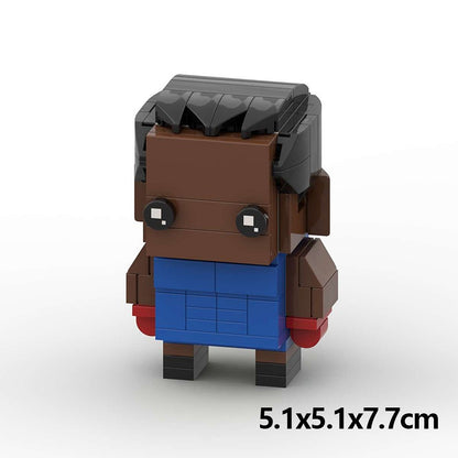 Arcade Fighting Game Brickheadz Building Kit | LEGO-Compatible MOC - 3