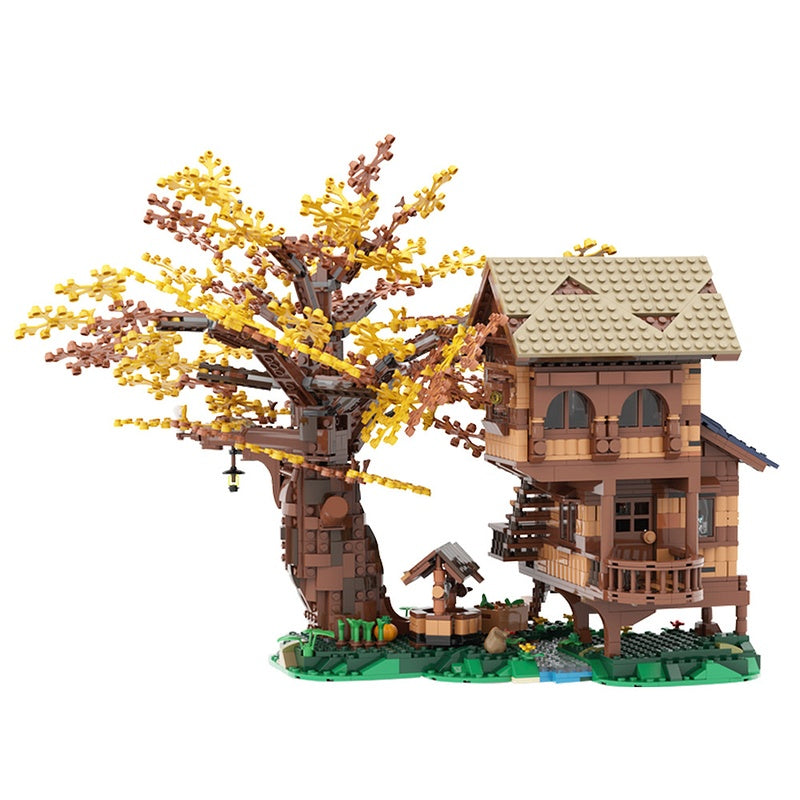 Arcadian Hut Forest Cabin Building Kit | LEGO-Compatible MOC - 2