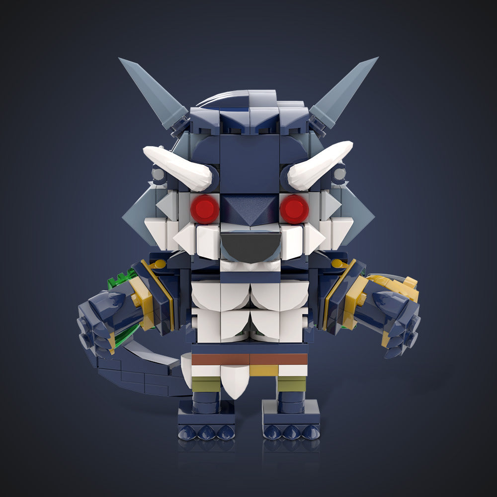 arcane warwick building kit | league of legends | lego compatible moc - 1