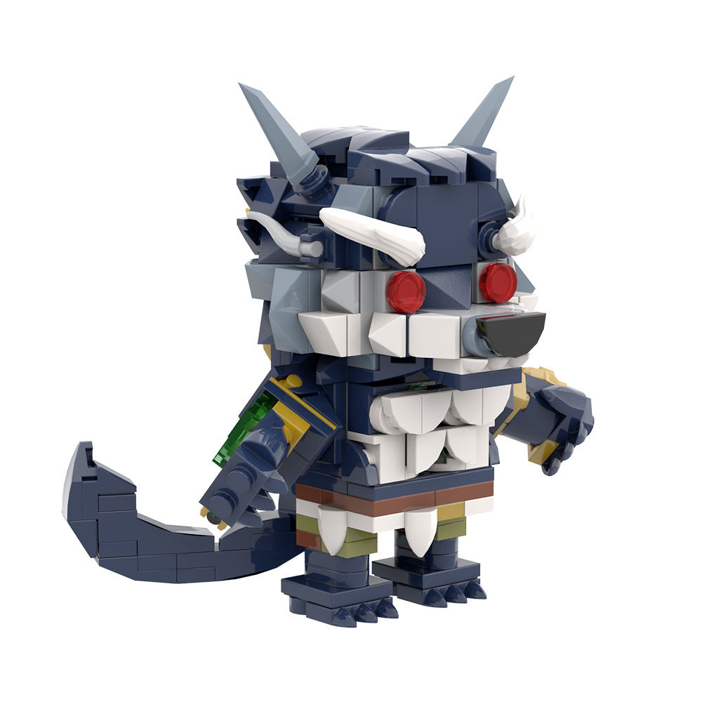 arcane warwick building kit | league of legends | lego compatible moc - 2