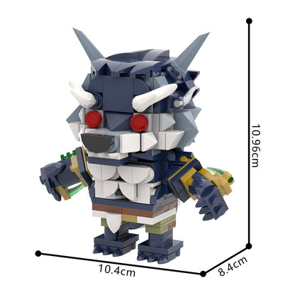 arcane warwick building kit | league of legends | lego compatible moc - 4