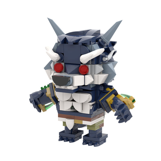 arcane warwick building kit | league of legends | lego compatible moc - 5
