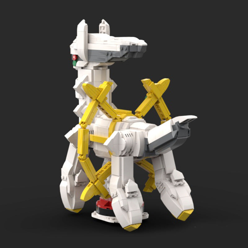 arceus brickheadz building set | pokèmon | moc-114674 - 3