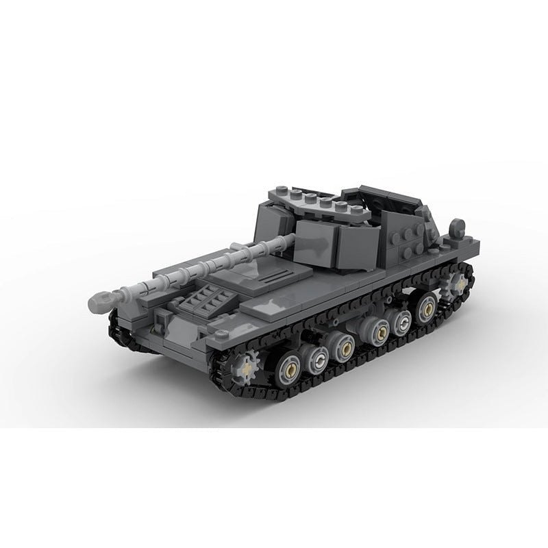 Archer SPG MOC Tank Destroyer Building Kit | WWII Self-Propelled Gun Model - 2