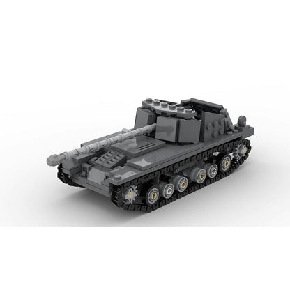 Archer SPG MOC Tank Destroyer Building Kit | WWII Self-Propelled Gun Model - 2