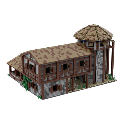 archery range building set | age of empires | moc-200427 - 5