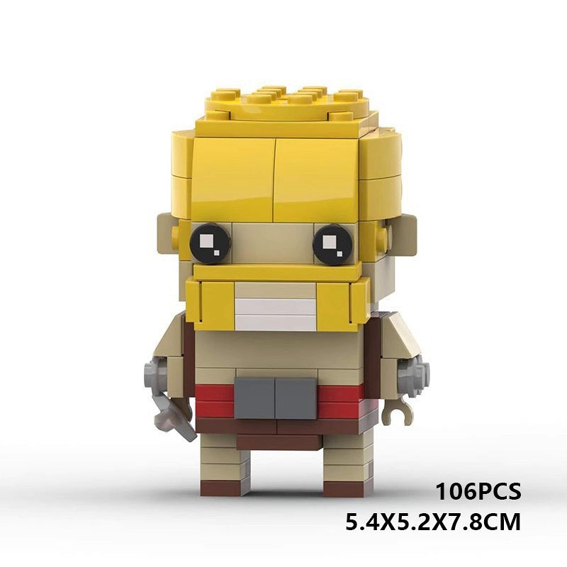 Arena Clash BrickHeadz Hero Building Kit | LEGO-Compatible MOC - 3