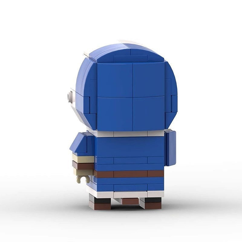 Arena Clash Hero Cube Character MOC Building Kit | Battle Figure Design - 12