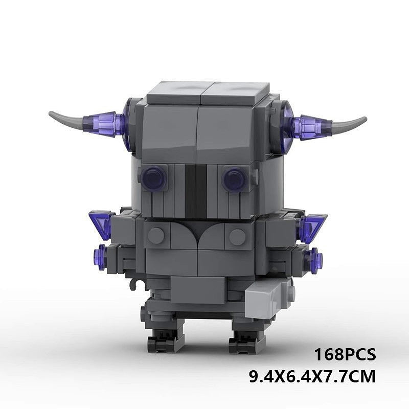 Arena Clash Hero Cube Character MOC Building Kit | Battle Figure Design - 4