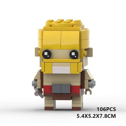 Arena Clash Hero Cube Character MOC Building Kit | Battle Figure Design - 5