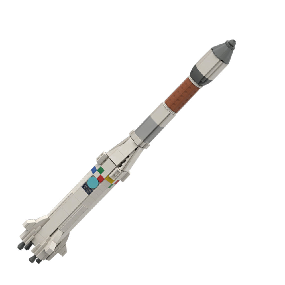 Ariane 1 Launch Vehicle Building Kit | LEGO-Compatible MOC - 1